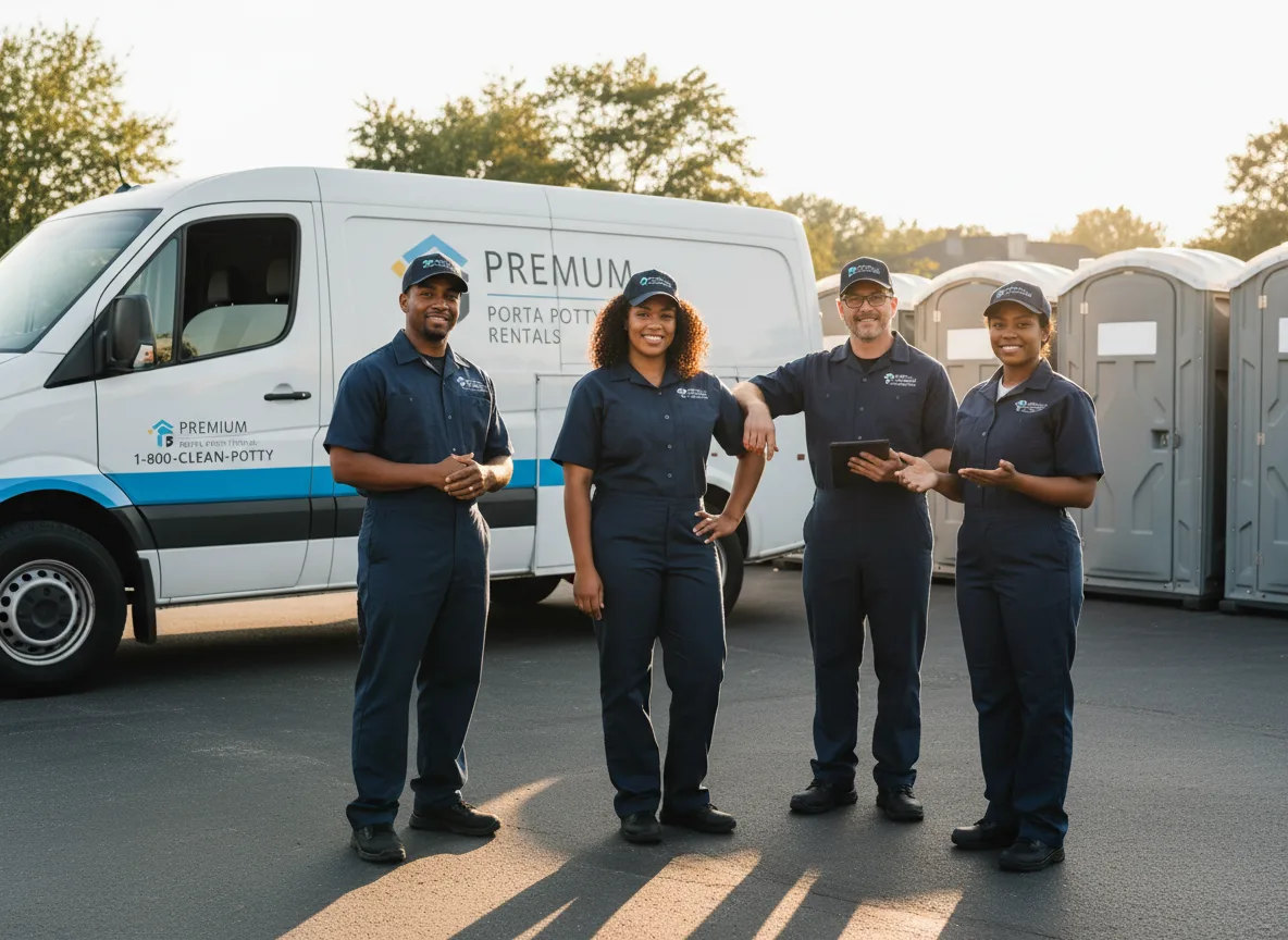 VIP Portable Toilets company in West Unity, OH